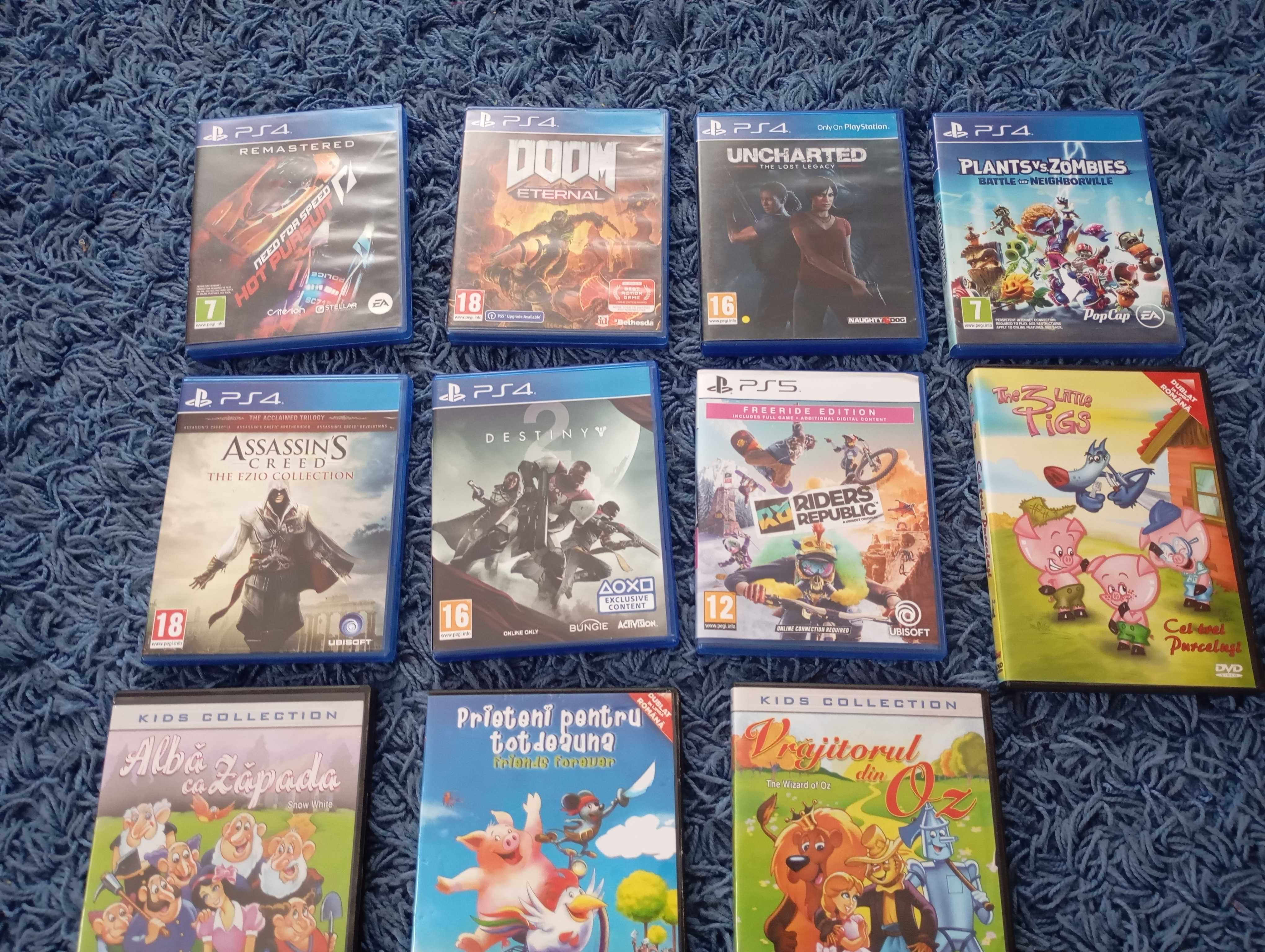 Jocuri video & DvD cu Povesti