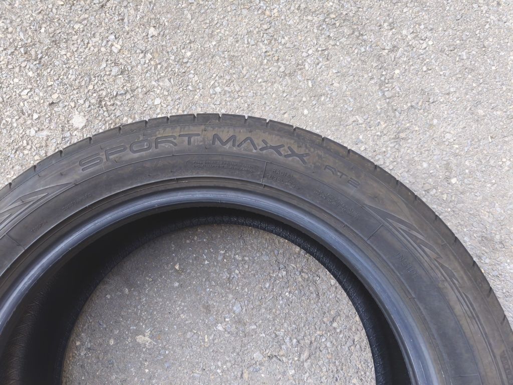 225/55/18" 4бр Dunlop sport maxx rt2,dot1124,7mm