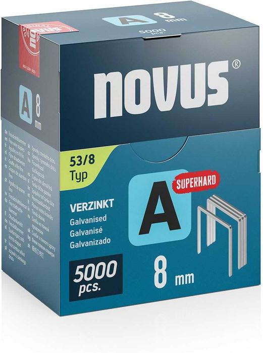Capse Novus din sârmă subțire Tip A 53/8mm