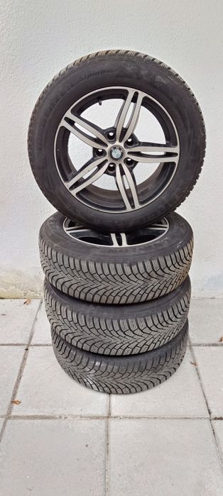 Зимни гуми с джанти от BMW e91 цена 650 лв.  .