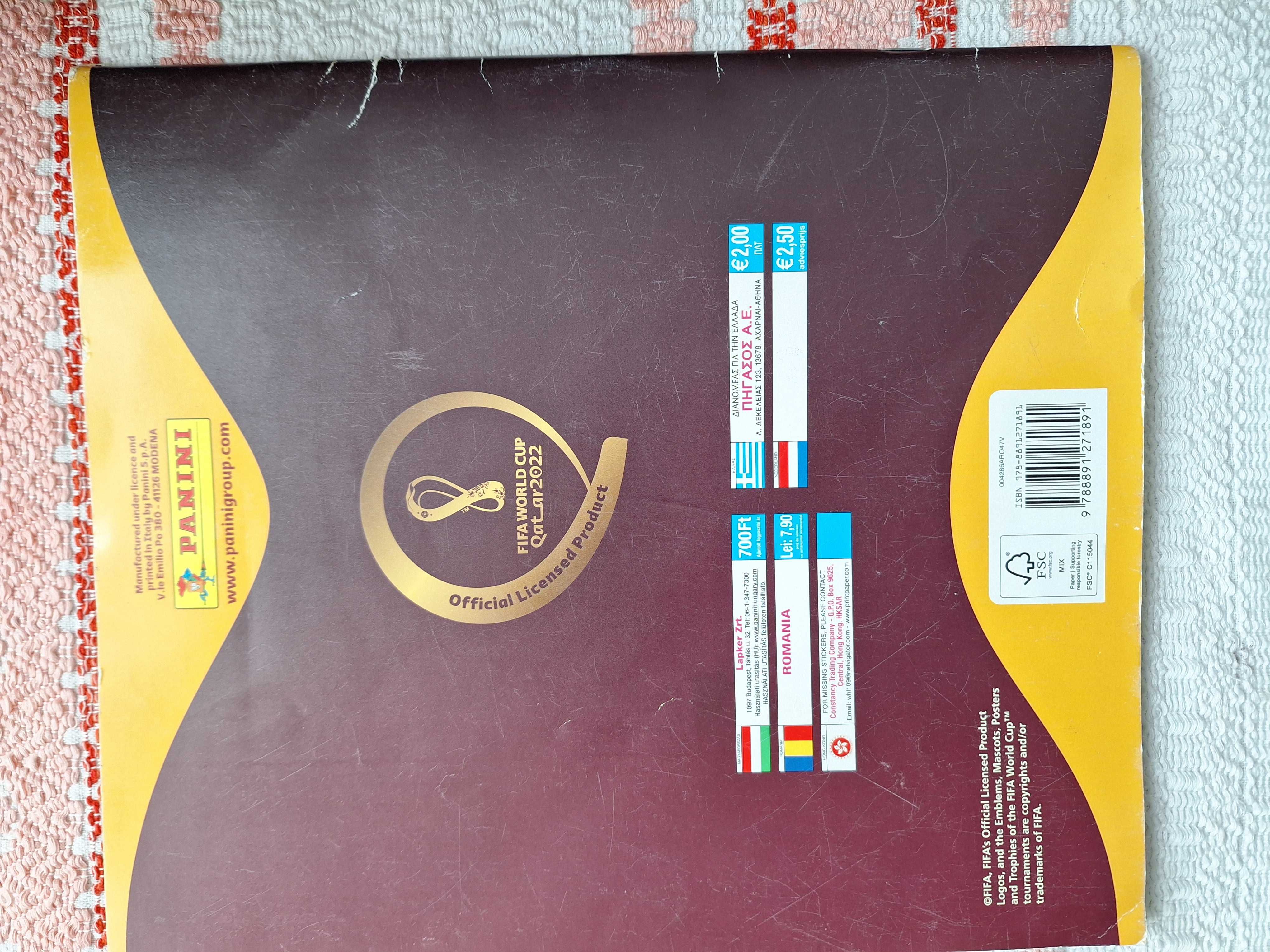 Sticker album - Panini - FIFA Eorld cup 2022