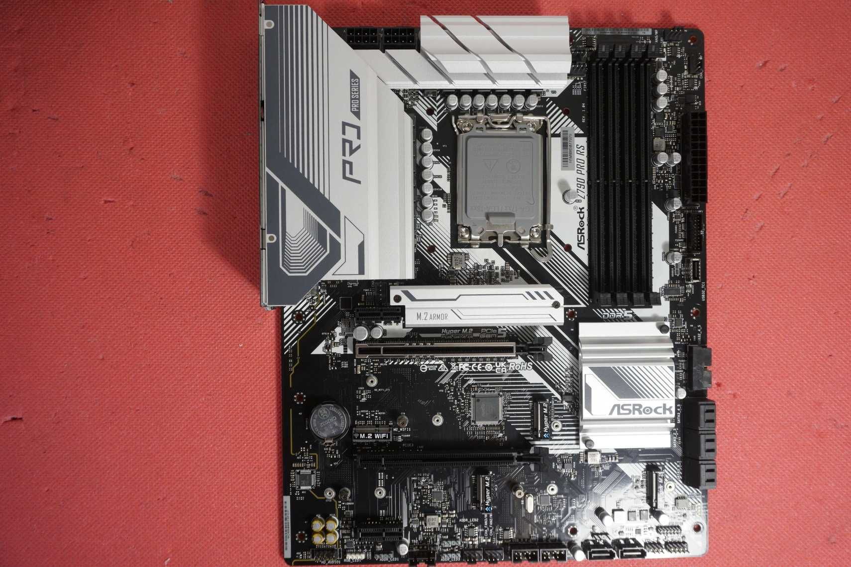 [LGA 1700] Дъно Z790 Pro RS AsRock DDR5 PCIe 5 Дънна платка / Вкл.ДДС