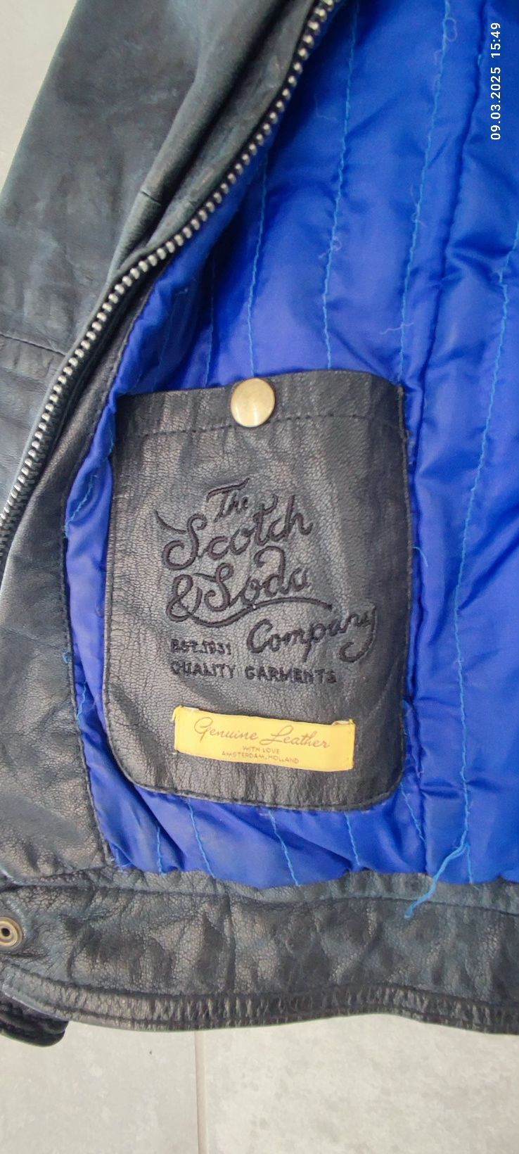 Кожено яке "Scotch & Soda"