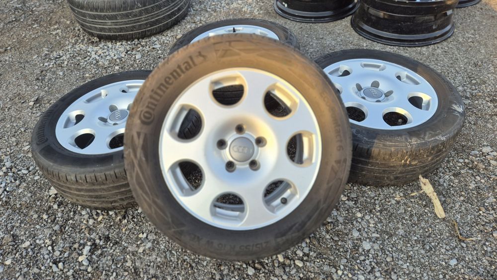 Оригинални джанти Ауди 5/112 Audi A4 5x112

Употребявани, Шумен