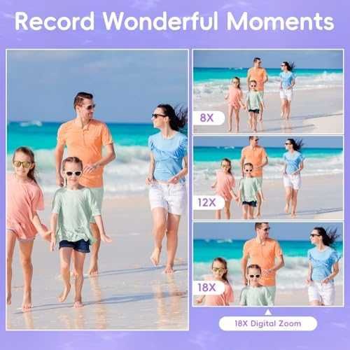 Нова Подводна камера за деца и начинаещи 32GB, 18X зуум, 2.8" екран