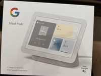 Google Nest Hub- 2 генерация, 7 инча, Бял