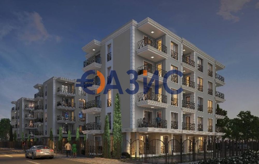 Продава се Едностаен апартамент в к.к. Слънчев бряг - 37 кв.м за 1392 €/кв.м - Снимка #1