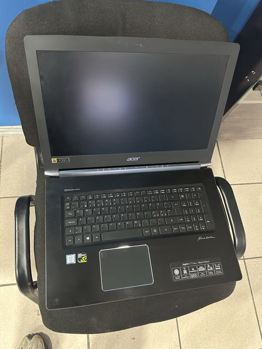Vand laptop gaming acer v17  nitro i7 7700hq 16gb ssd 256gb gtx 1050ti