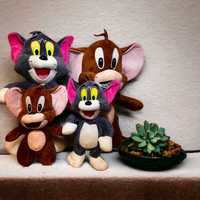 Set 2 Jucării de Pluș - Tom & Jerry 28 cm