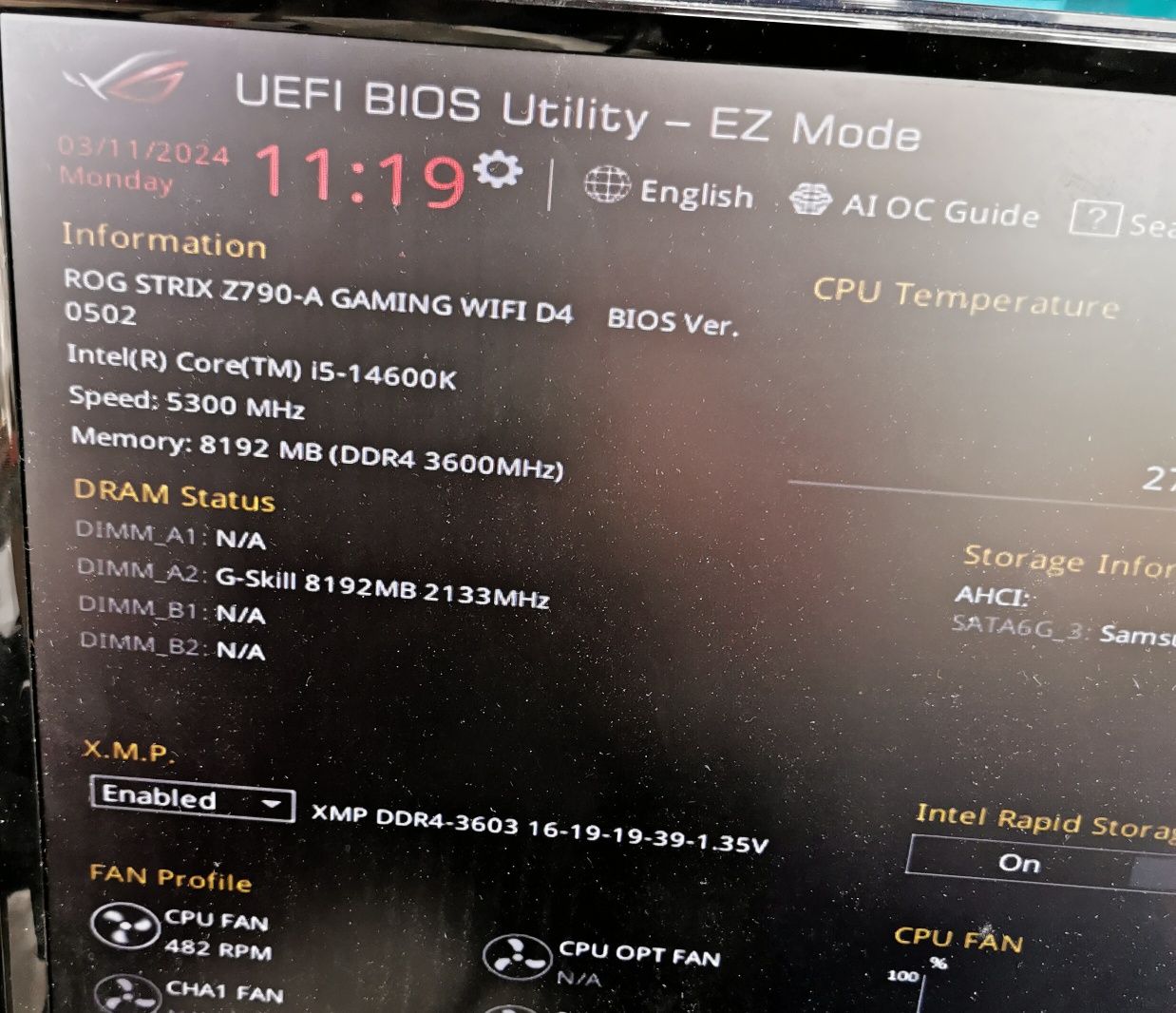 Procesor PC intel I5 14600k, in garantie 2027, preț fix!