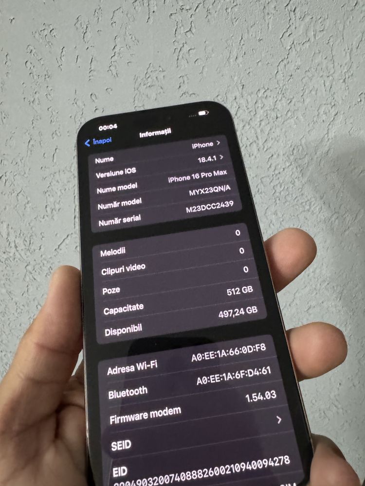 Iphone 16 pro max 512 Desert Titanium