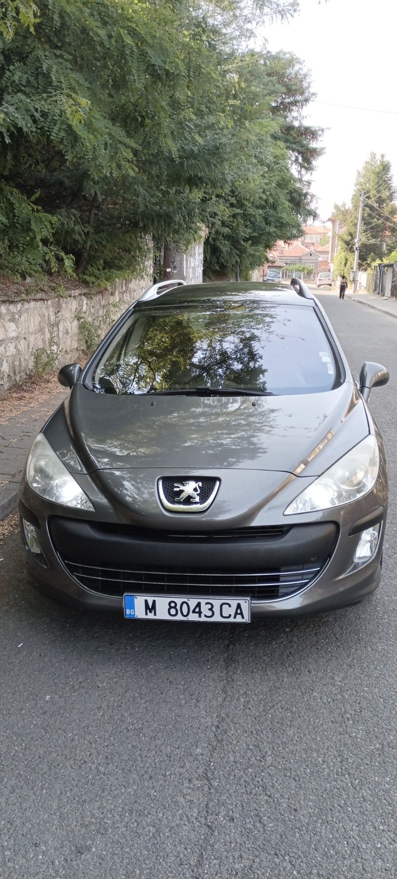Peugeot 308 SW тъмно сив металик
