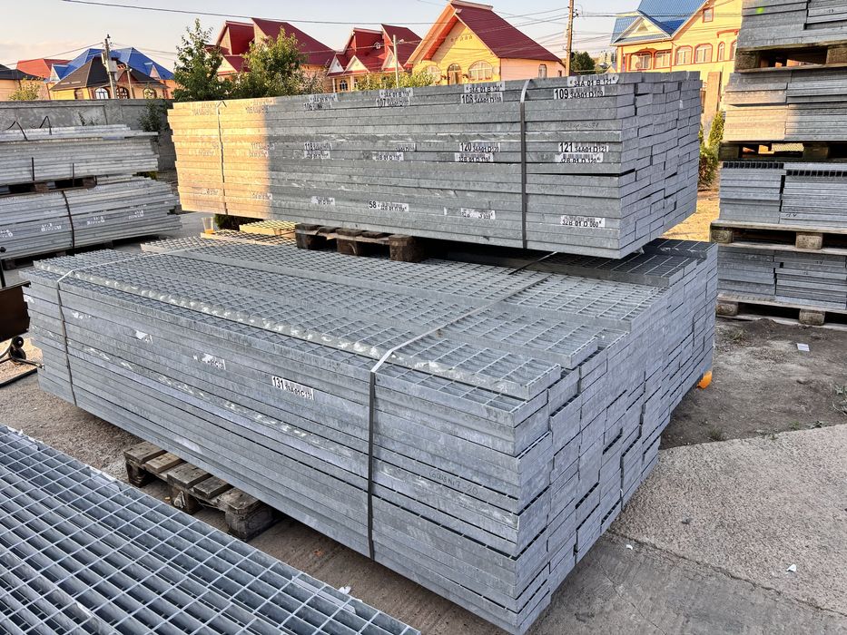 Gratare zincate metalice