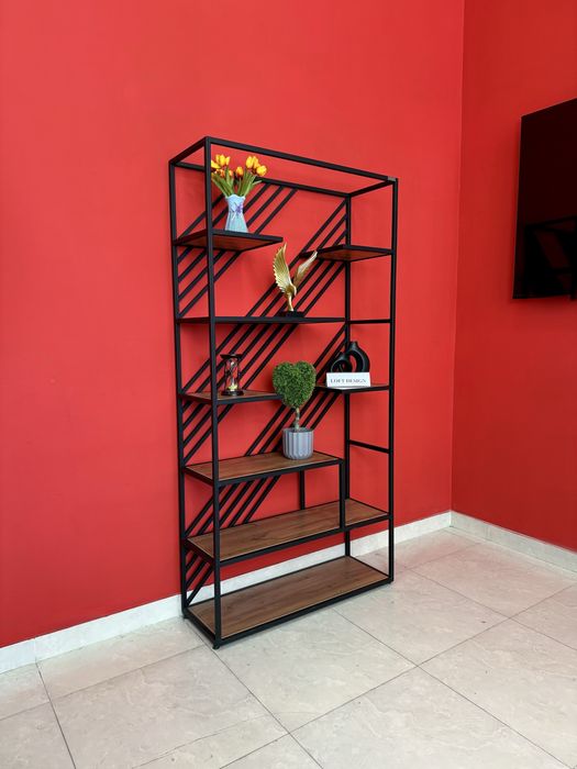 Стеллаж Zavoddan brinchi qo’ldan Loft shkaf va stellajlar ofis Офисный
