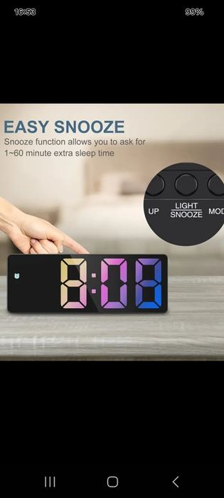 Ceas smart  digital color