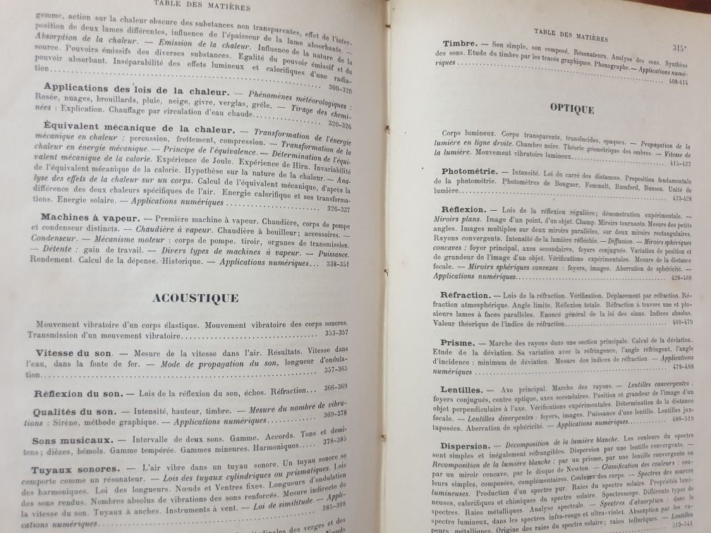 Carte tratat elementar de fizica, an 1895, lb franceza, Edouard Branly