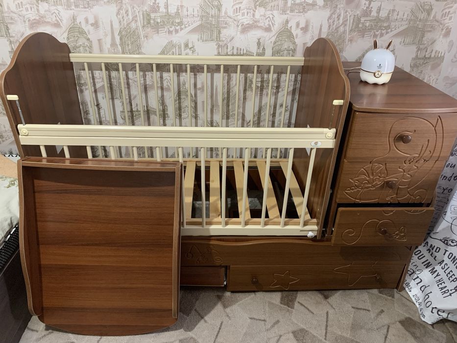 Детская кроватка трансформер