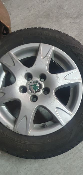 Jante aluminium+cauciucuri