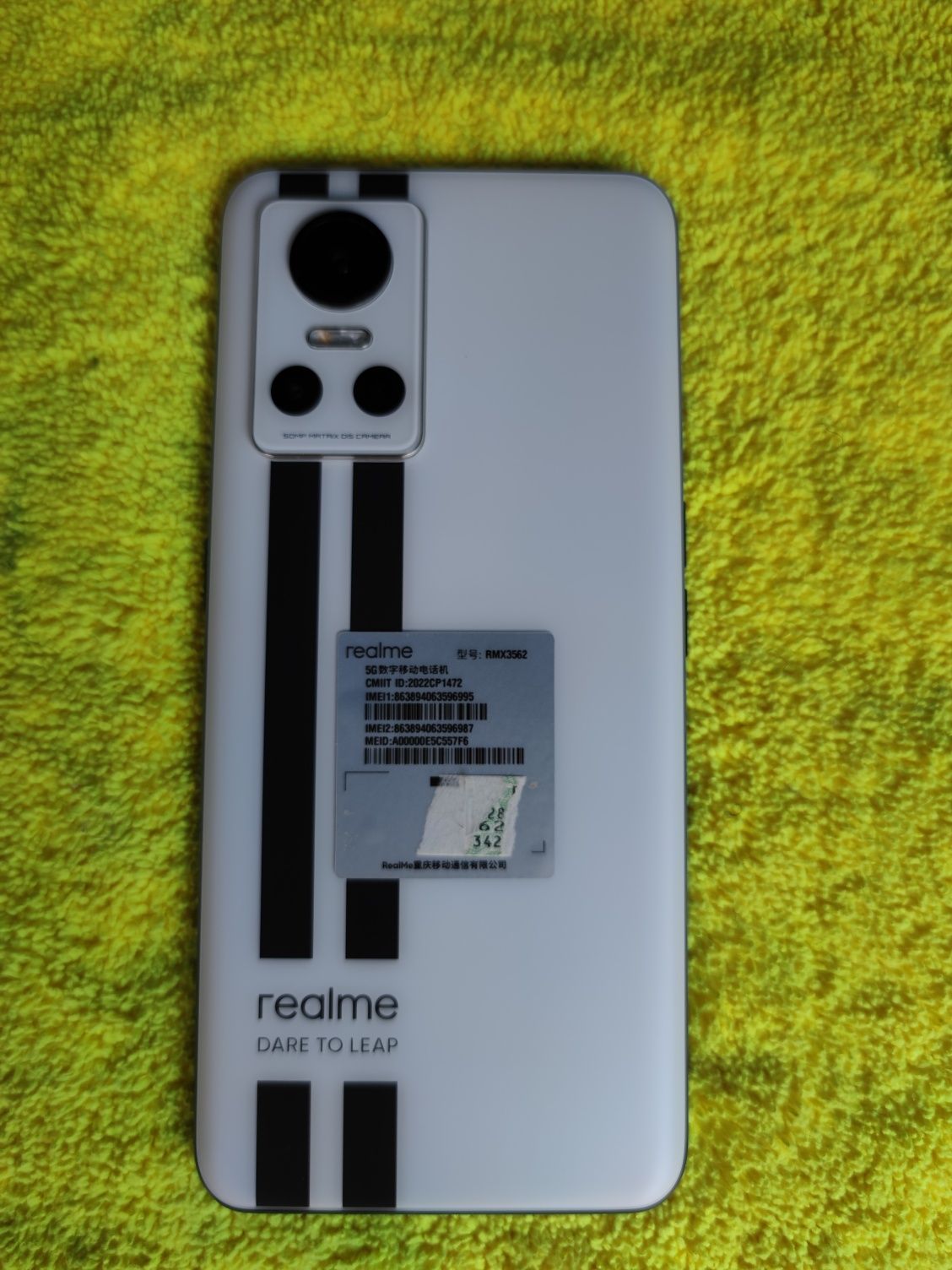 Vând/Schimb Realme Gt Neo 3 5G 12/256g White ca Nou Dual Sim Liber