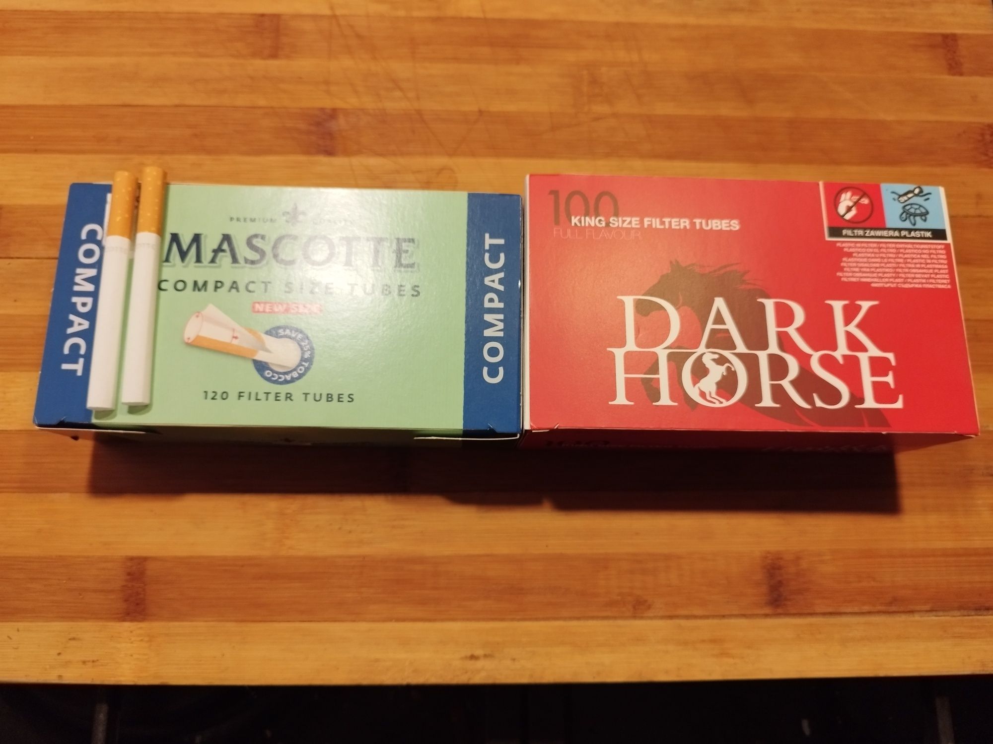 Tuburi țigări Mascote / Dark Horse
