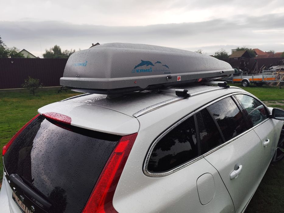 Cutie portbagaj Thule/ KAMEI Delphin 460 cu bare incluse 2300x700x380