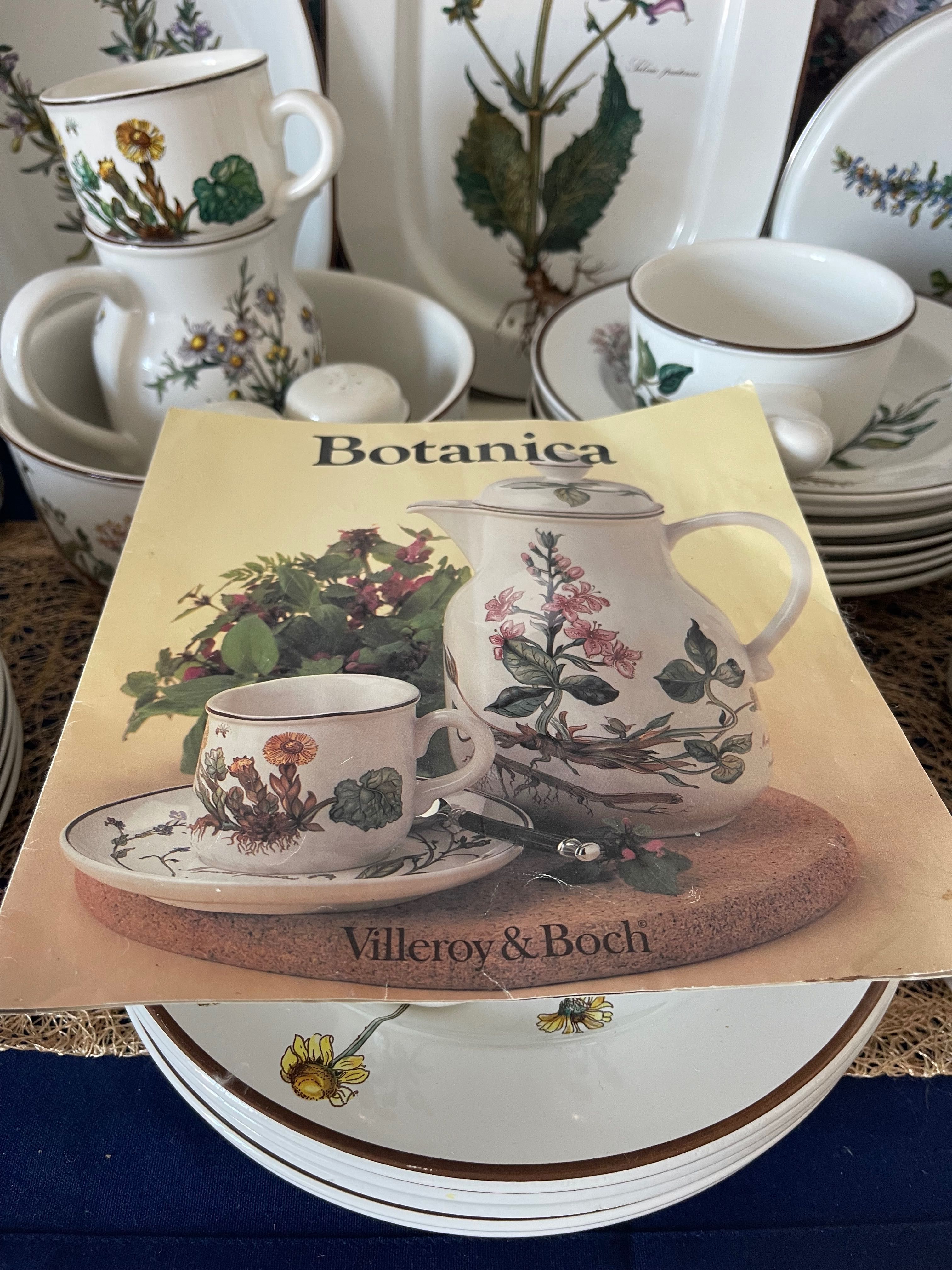 Ботаника ма Villeroy & Boch сервиз 71  части хранене и кафе