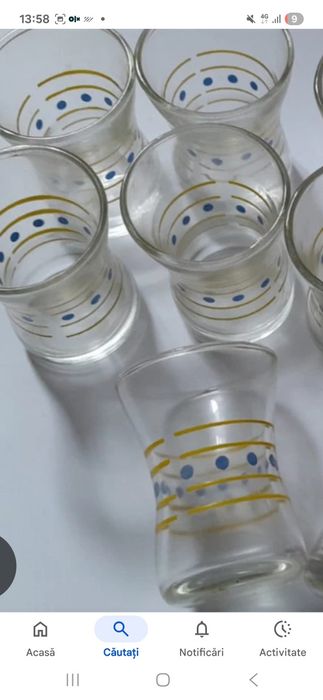 Set de pahare deosebite
