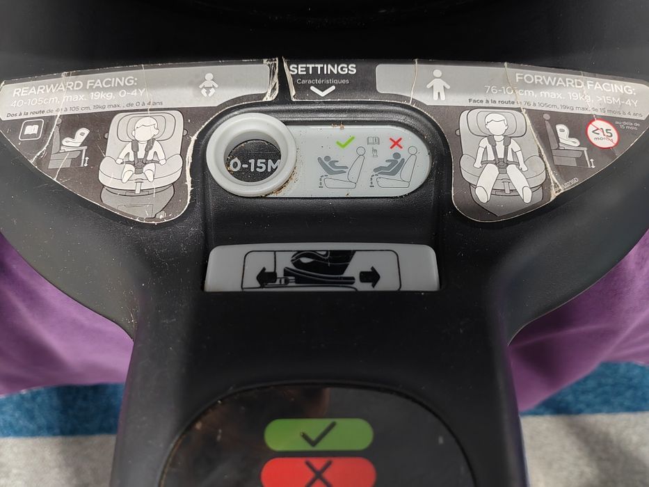 Oferta: Scaun auto i-Spin 360° Deep Sea, 40-105 cm