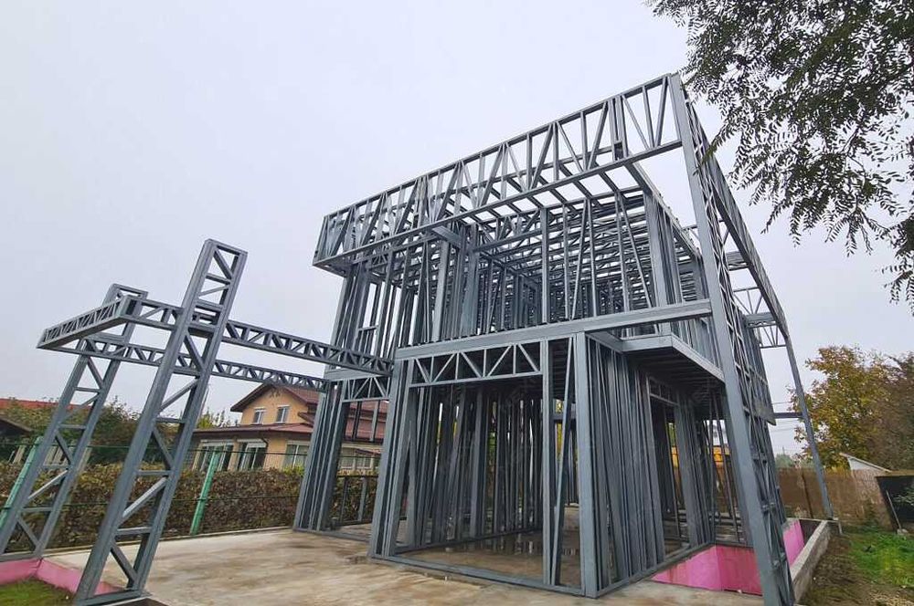 Строительство каркасных домов из ЛСТК