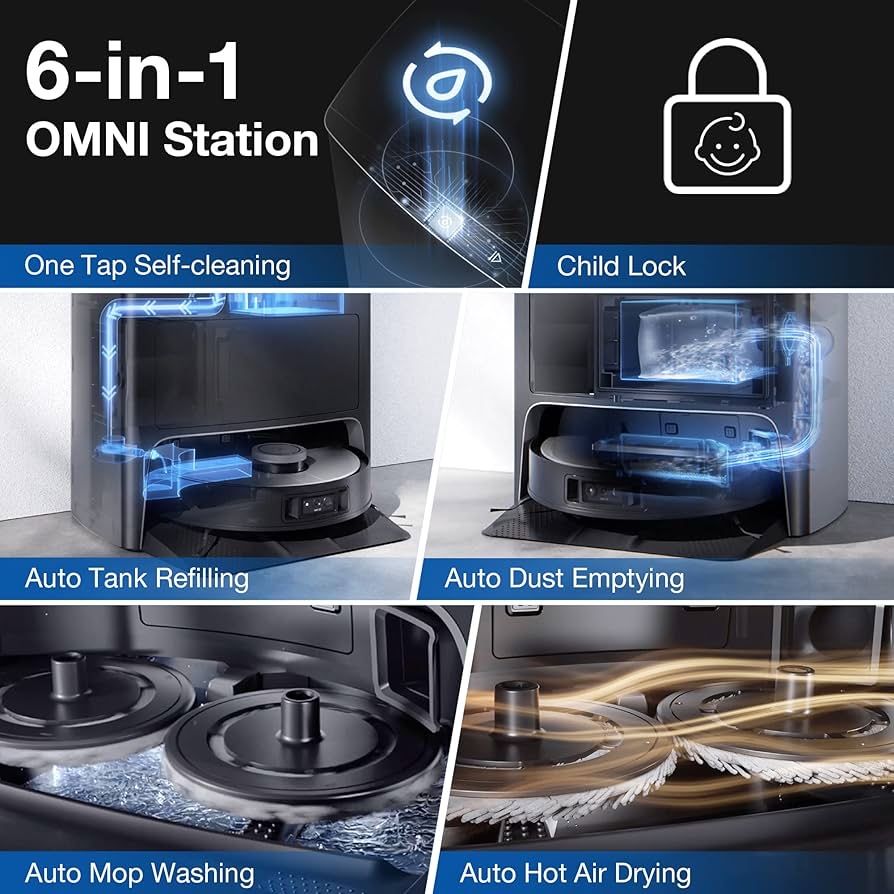 ECOVACS DEEBOT X1 Omni Robot Vacuum