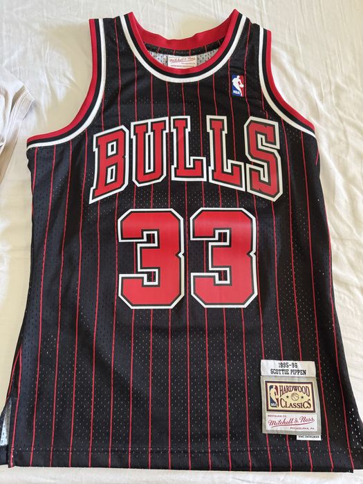 Maieu Jersey Mitchell & Ness Chicago Bulls S