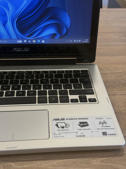 Продам ноутбук ASUS TP300L (сенсорный)