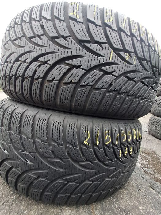 2 anvelope iarna 215/55r16 Nokian Montaj Gratuit