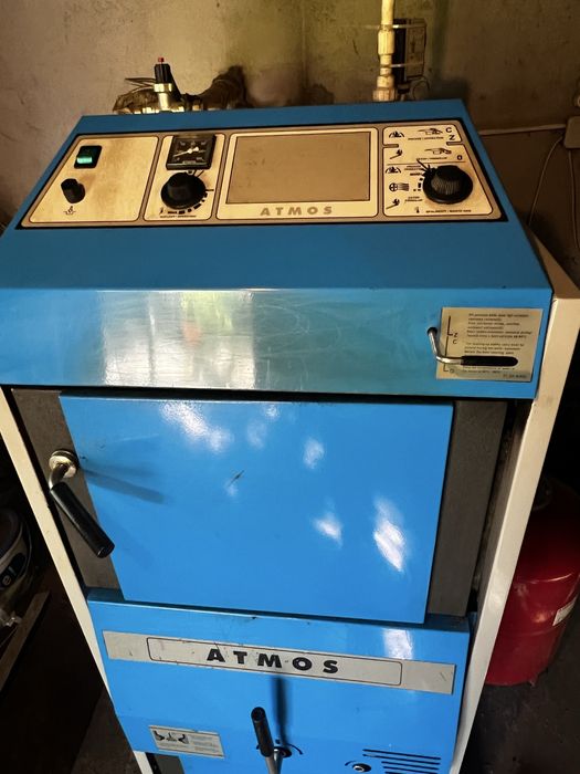 Centrala cazan pe lemne si carbune cu gazeificare Atmos c 50 s 50 kw