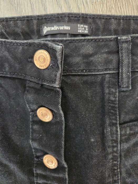 Fusta denim Stradivarius