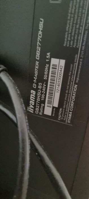 Monitor iiyama 165hz