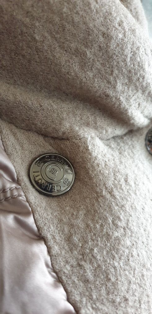 Cerruti Women Down /Wool  Jacket Size S Оригинал! Дамско Пухено Яке !