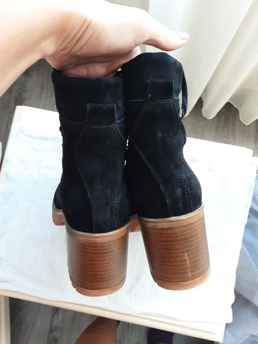 Ghete Quazi din piele interior exterior - marime 38