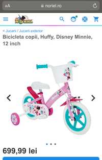 Bicicleta copii Minnie Mouse
