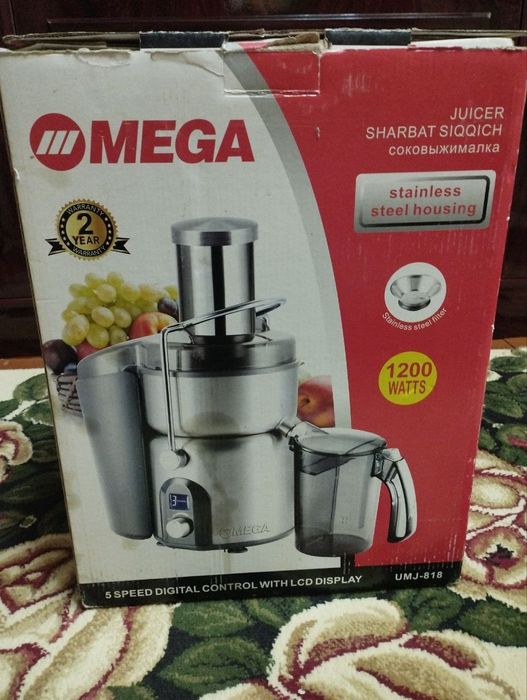 Соковыжималка сотилади, ҳолати нормал, яхши ишлиди