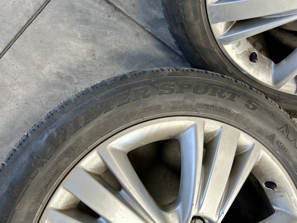 Оригинални OEM Джанти с зимни гуми Dunlop
