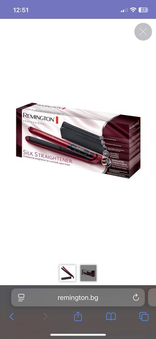 Професионална преса за коса - Remington