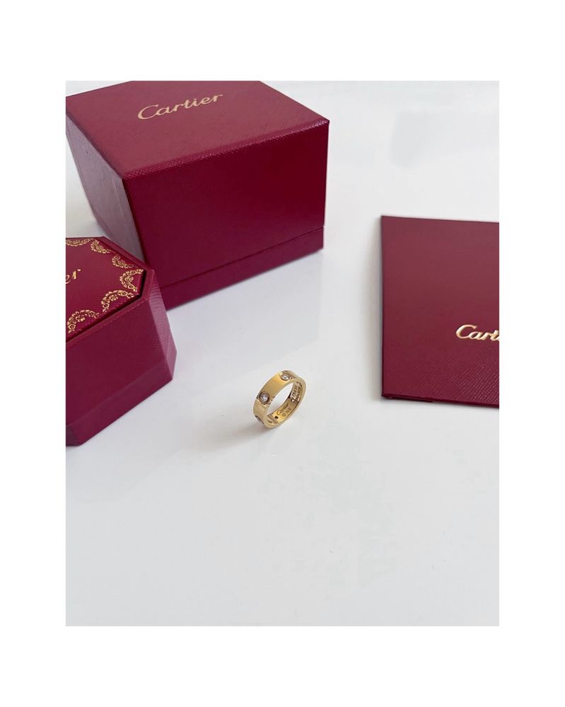 Cartier Love 6 diamonds пръстен