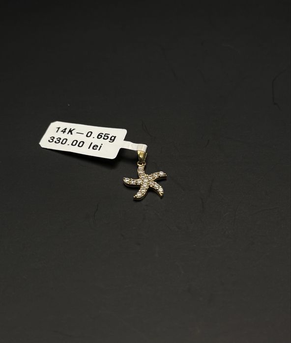 Bijuteria Royal pandantiv aur 14k 0.65 gr