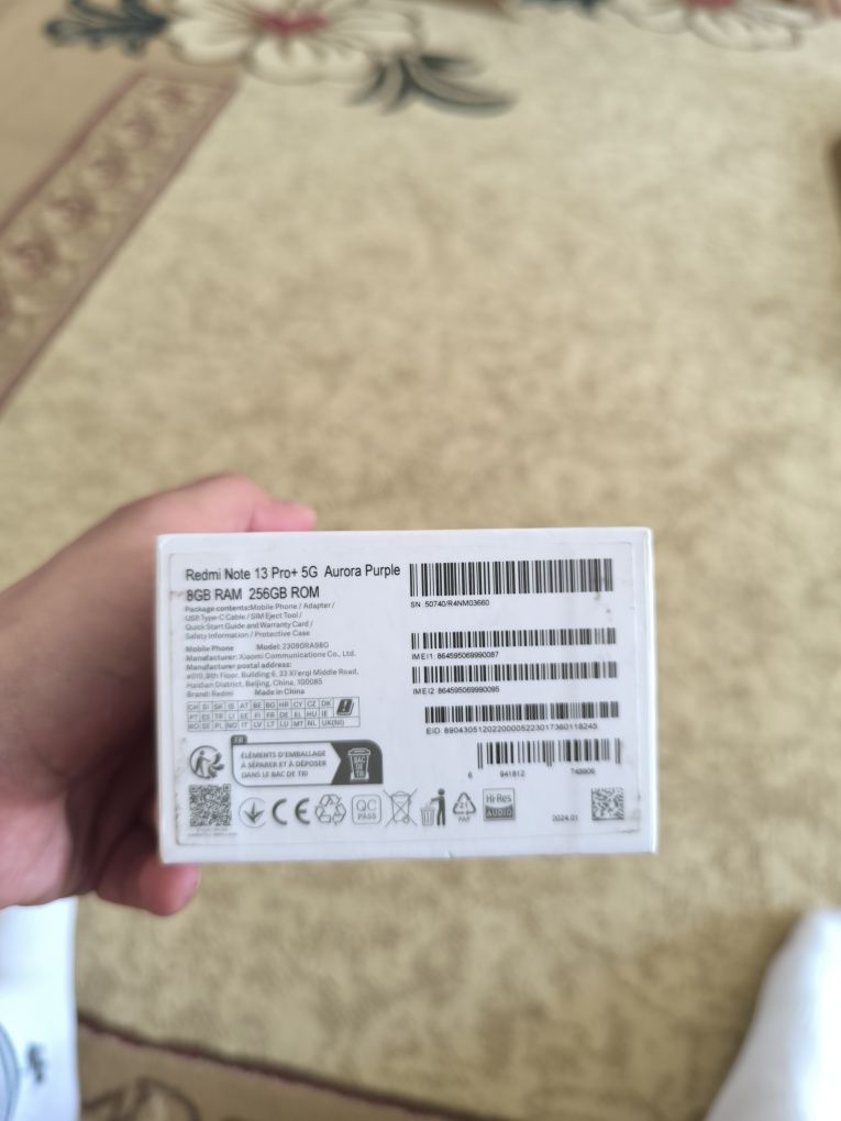Redmi Note 13 Pro Plus 5G Sotiladi !!!