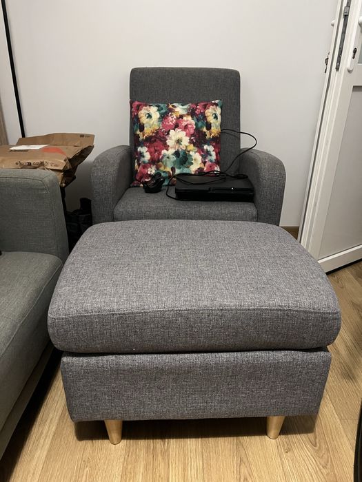 Vand taburet pouf puf