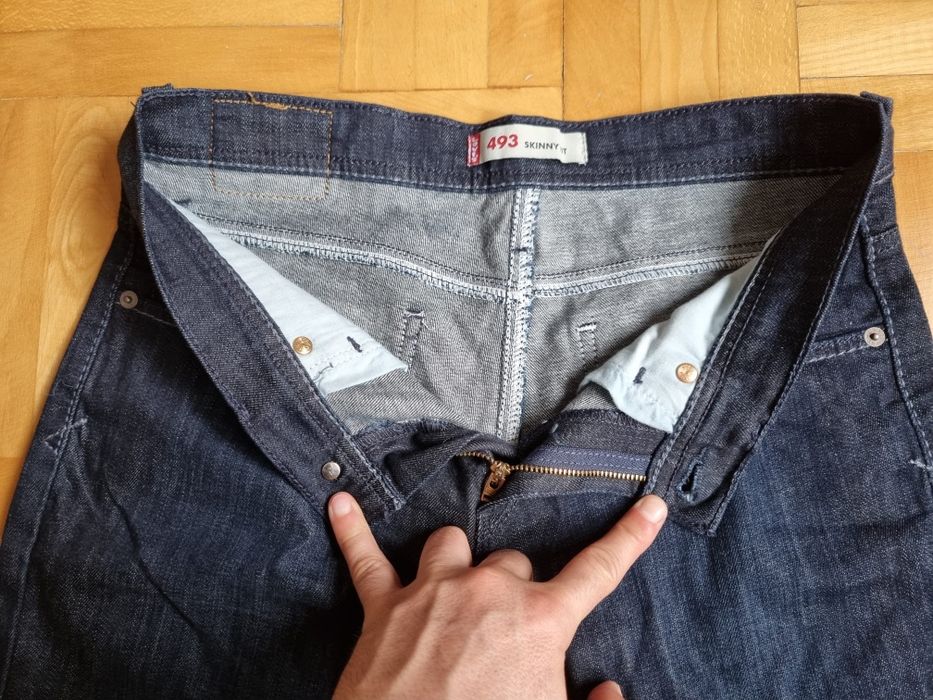 Blugi dama Levi's Strauss 493 skinny fit W29/L32