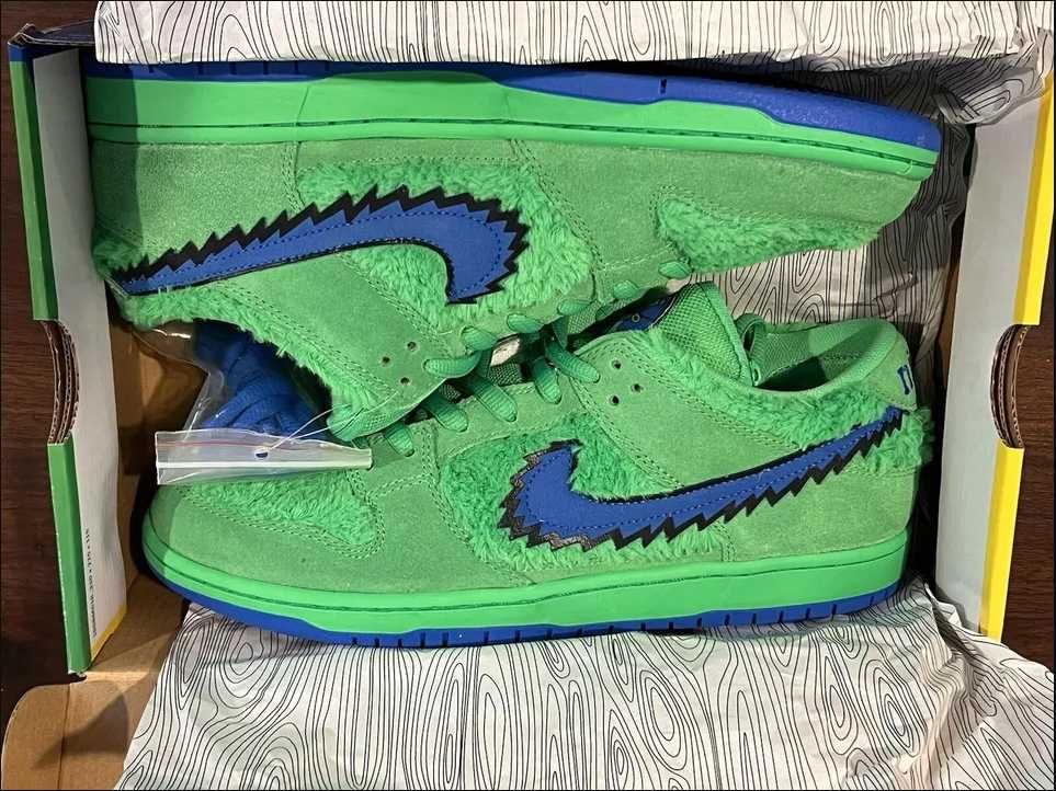 Nike SB Dunk Low Grateful Dead Bears (Green)