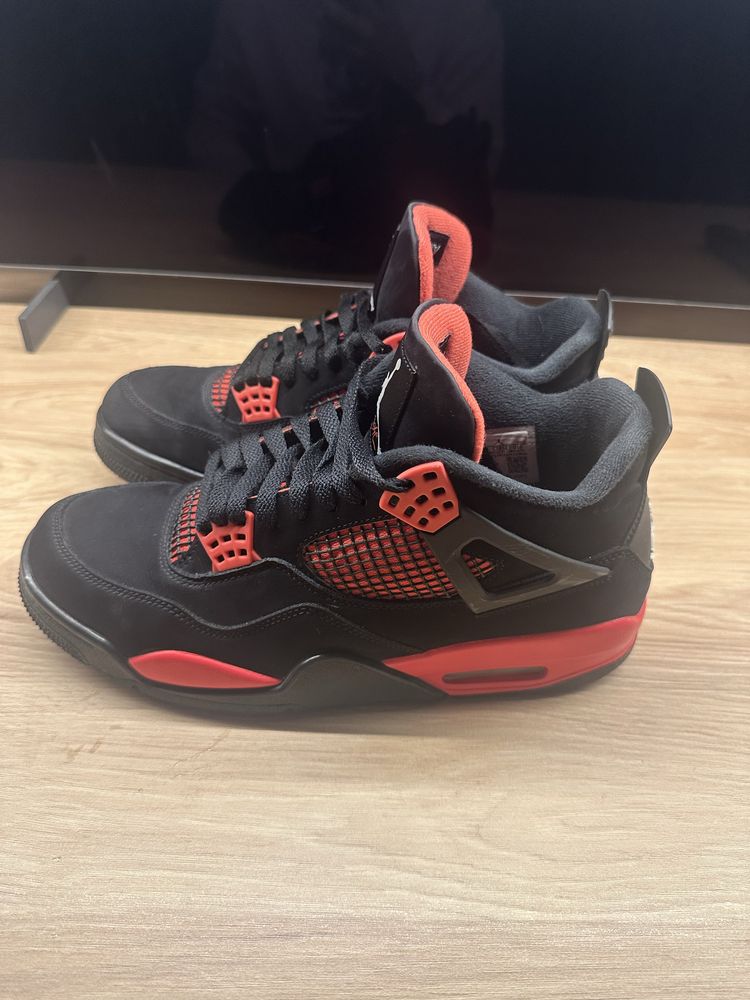 Jordan 4 Red Thunder!  44.5