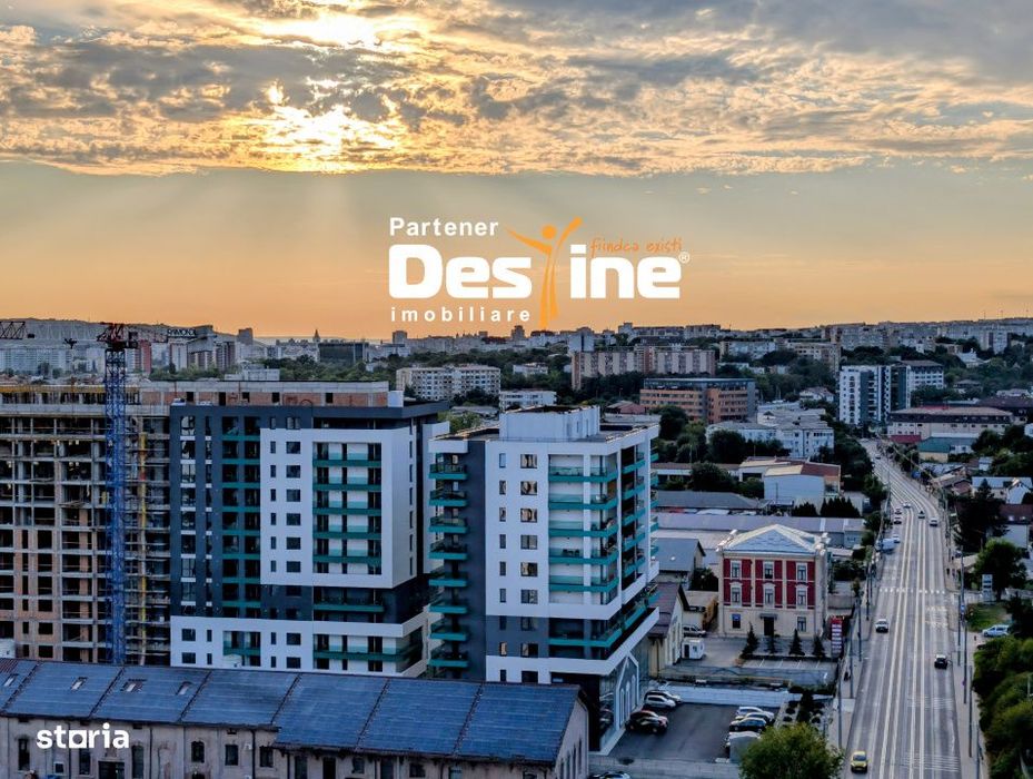 Apartament luxos, zona privilegiata, 2 camere model decomandat 56 mp
